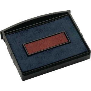 Stempelersatzkissen E2100/2, Classic 41 x 24 mm blau/rot 2 St./Pack.