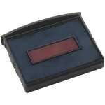 Stempelersatzkissen E2100/2, Classic 41 x 24 mm blau/rot 2 St./Pack.
