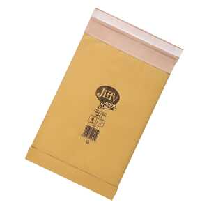 Jiffy Papierpolstertasche Größe 3 - 210 x 343mm, braun