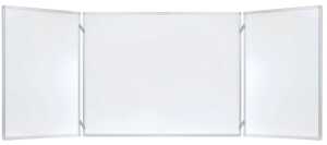 Klapptafel ECO 2 Flügel weiß FRANKEN K100/150 100x150cm