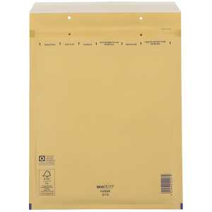 aroFOL Luftpolstertaschen Nr. 8, 270x360 mm, braun, 10 Stück