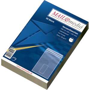 Versandtaschen C5, mit Fenster, selbstklebend, 90 g/qm, braun 50 Stück