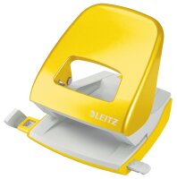 LEITZ 5008 Bürolocher NeXXt - 30 Blatt gelb metallic