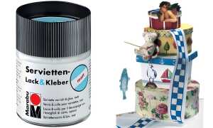 Serviettentechniklack & Kleber MARABU 1140 05 843 matt 50ml
