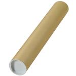Versandrohre mit Verschlusskappen - Ø 60 x 430 mm,...