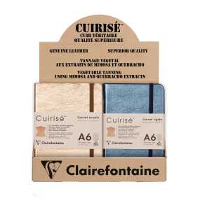 Clairefontaine Display 6xA6 Notizb flex+4xA6 fest