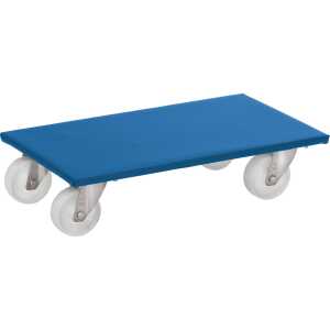 fetra Möbelroller - 600 x 350 kg, bis 500 kg, blau, 2er Pack
