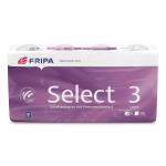 Fripa Toilettenpapier Select 3-lagig hochweiß 250...