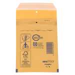 aroFOL Luftpolstertaschen Nr. 1, 100x165 mm, braun, 10...