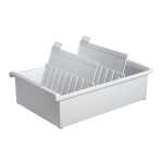 HAN Karteitrog A5 quer, für 1300 Karten, lichtgrau