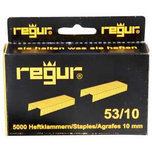 Regur Heftklammern 53/10, 5000 Stück