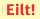 BIZSTIX Haftnotizen "Eilt!" - 75 x 35 mm, 5x 100 Blatt