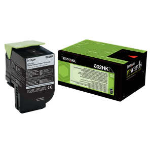 Lexmark Toner-Kit schwarz (0080C2HK0,080C2HK0,80C2HK0,802HK,NO802HK)