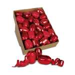 Weihn.Ei-Knäuel 10mmx20m Glossy sortiert 1320-609 rot
