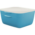 LEITZ Schubladenset Cosy 2 Schubladen Polystyrol blau...
