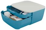 LEITZ Schubladenset Cosy 2 Schubladen Polystyrol blau...