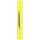 Q-Connect Heftstreifen aus Kunststoff, lang - gelb, 25 Stück