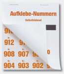 Gewinnaufklebenummer 1001-1500 W&A 401001 schwarz