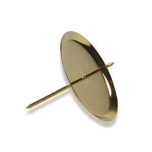 Adventkerzenhalter 4ST gold 10750 Metall D6cm