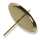 Adventkerzenhalter 4ST gold 10750 Metall D6cm