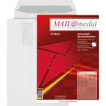 MAILmedia Adressfeld-Versandtasche B4, mit Fenster, weiß (8710823)
