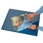 Q-Connect Schreibunterlage - 63 x 50 cm, blau 5705831267992