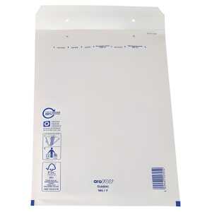 aroFOL Luftpolstertaschen Nr. 6, 220x340 mm, weiß, 10 Stück