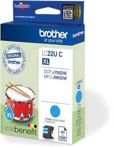 Inkjetpatrone magenta BROTHER LC22UM