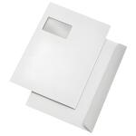 Versandtaschen C4, mit Fenster, haftklebend, 100 g/qm,...