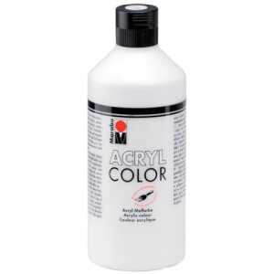 Acrylfarbe Color weiß MARABU 1201 75 070 500ml