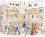 Adventskalender Dorfplatz 553 35,5x26,5cm