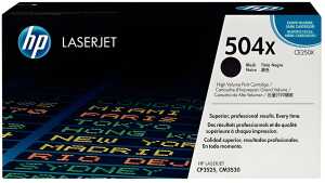 Lasertoner Nr. 504X schwarz HP CE250X