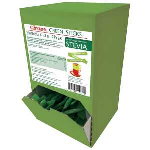Canderel Green Stevia-Stick - 250 Einzelportionen à 1,1 g