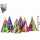 Partyhut 6ST sort. TIB 15405 H15cm