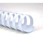GBC Spiralbinderücken Plastik A4 14 mm/125 Blatt weiß 100 Stück