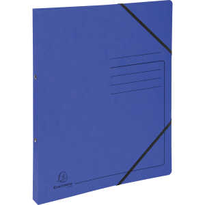 Exacompta Ringbuch DIN A4 Colorspankarton blau