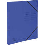 Exacompta Ringbuch DIN A4 Colorspankarton blau