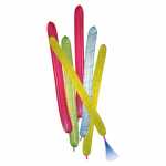 Luftballon Rakete 6471 6ST länglich