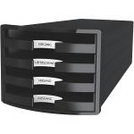 HAN Schubladenbox IMPULS - A4/C4, 4 offene Schubladen,...