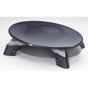 Monitor-Ständer TFT/LCD kompakt - höhenverstellbar, Plastik, graphit