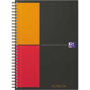 Oxford Notebook, Tablet-Format B5, kariert, 80 Blatt, Optik Paper