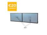 Fellowes Platinum Series Doppelmonitorarm weiss