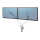 Fellowes Platinum Series Doppelmonitorarm weiss