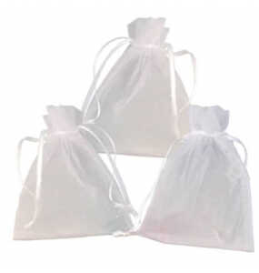 Organzasäckchen klein creme HCA 5080org/7040org 10x7,5cm