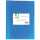 Q-Connect Sichtbuch - 20 Hüllen, PP transluzent, 250 mym, blau