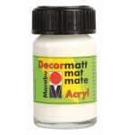 Decormatt Acryl weiß MARABU 1401 39 070 15ml Glas