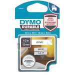 Dymo Schriftband D1 Vinylband 12 mmx5 5 m schwarz auf...