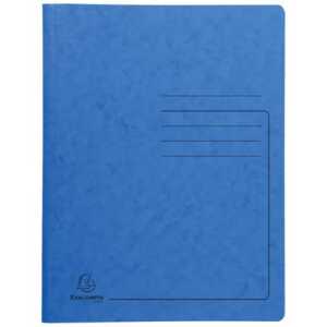 Exacompta Spiralhefter - A4, 300 Blatt, Karton, 355 g/qm, blau