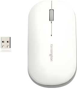 Maus SureTrack™ Wireless und NanoUSBEmpfänger weiß/silber