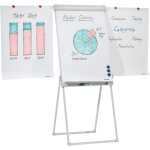FRANKEN Flipchart PRO Standard - 4-Bein, 67 x 95 cm